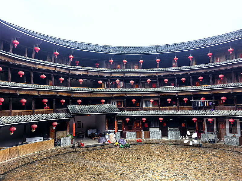 土楼风光——拍摄于福建漳州南靖图片素材