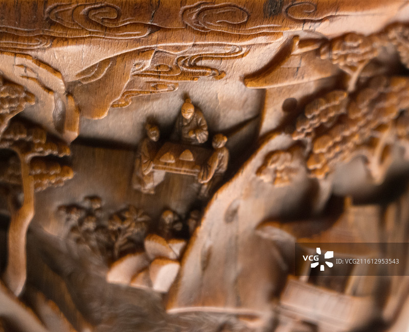 上海博物馆犀角杯特展图片素材