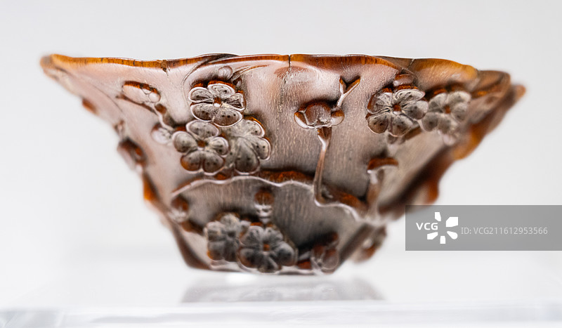 上海博物馆犀角杯特展图片素材