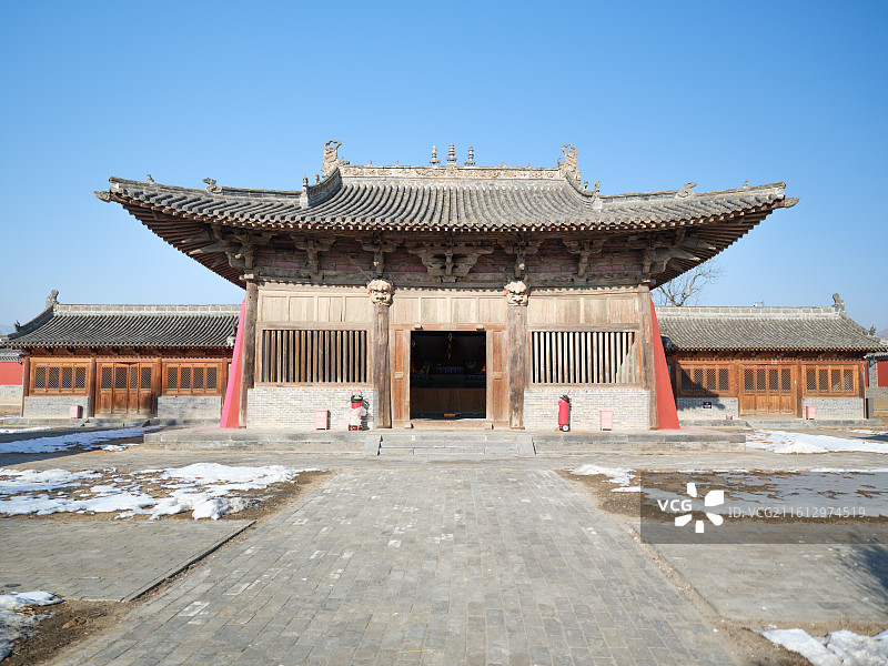 山西忻州延庆寺图片素材