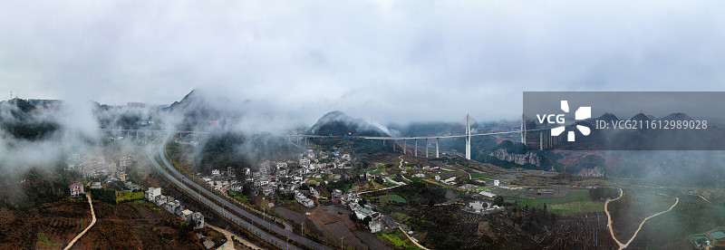 贵州兴义马岭河大桥图片素材