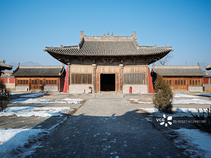 山西忻州延庆寺图片素材