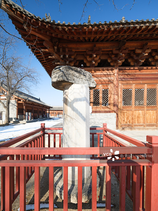 山西忻州延庆寺图片素材