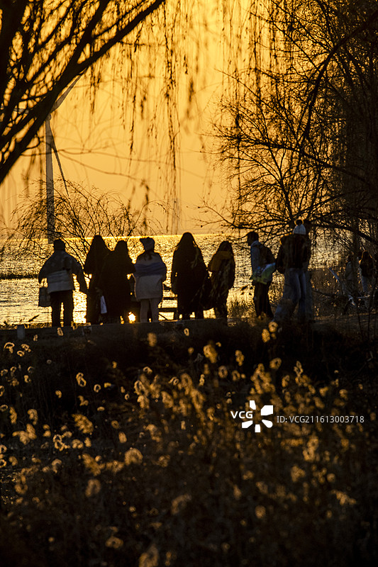 国家野鸭湖湿地公园图片素材