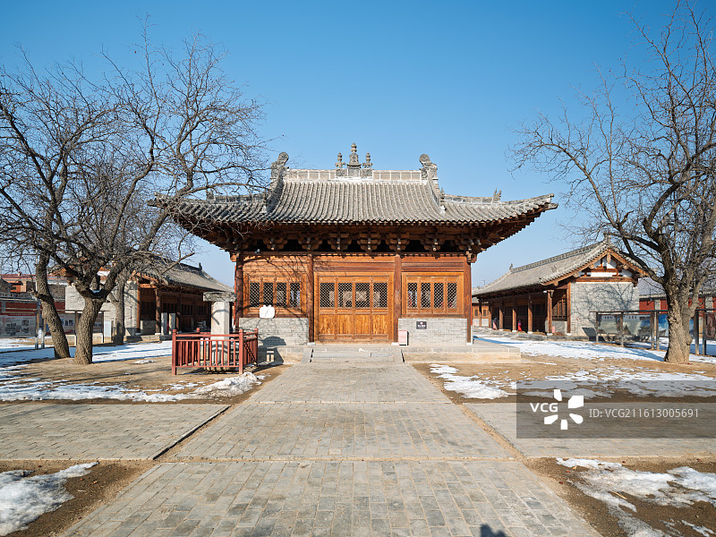山西忻州延庆寺图片素材