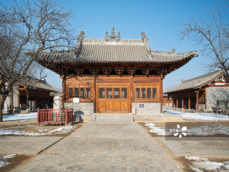 山西忻州延庆寺图片素材