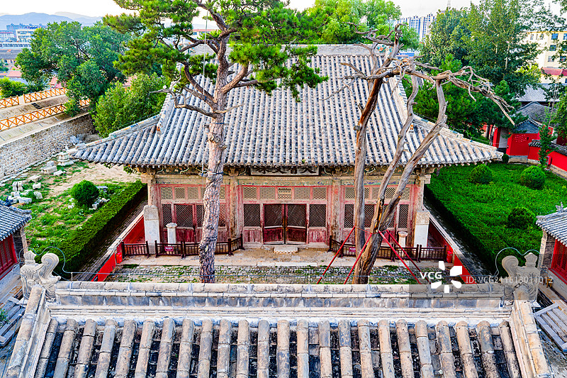 阁院寺 河北 保定 涞源县图片素材