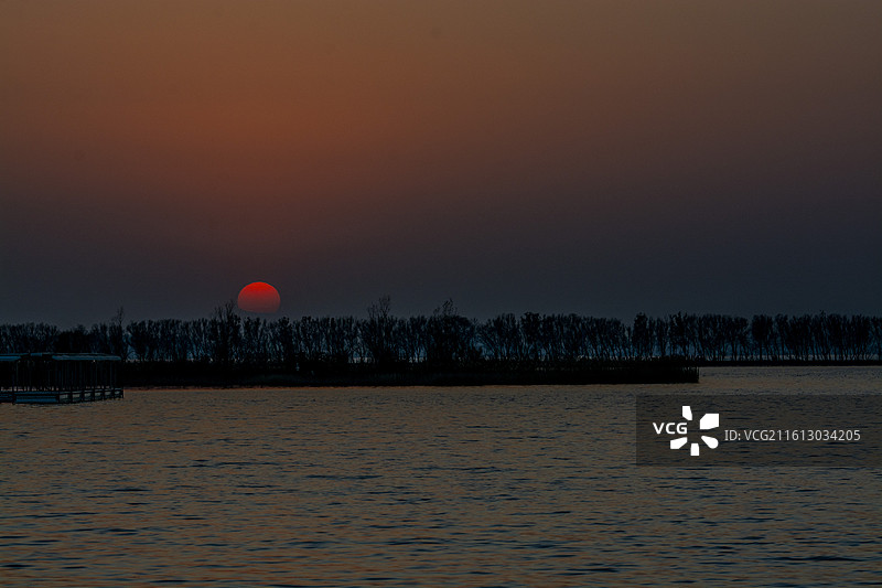 国家野鸭湖湿地公园图片素材