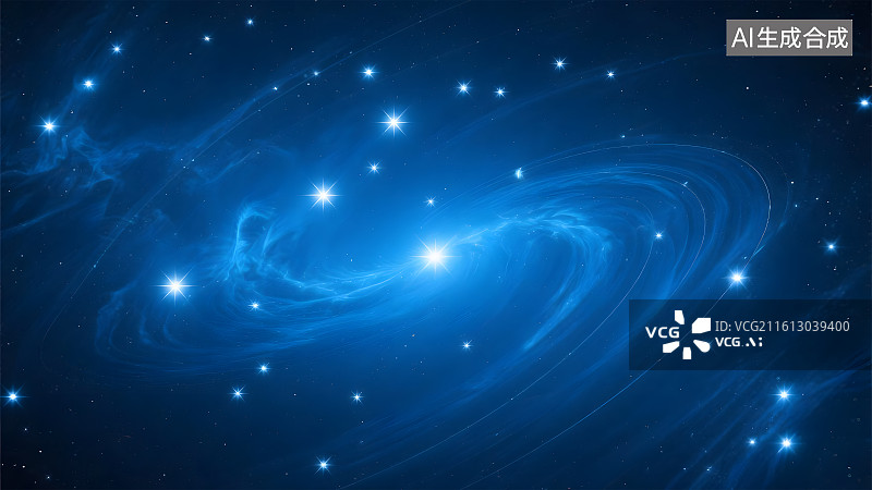 【AI数字艺术】抽象星空背景3图片素材