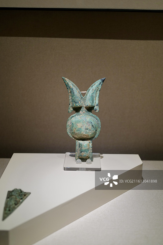 河南洛阳博物馆网红青铜器“拉布布”图片素材