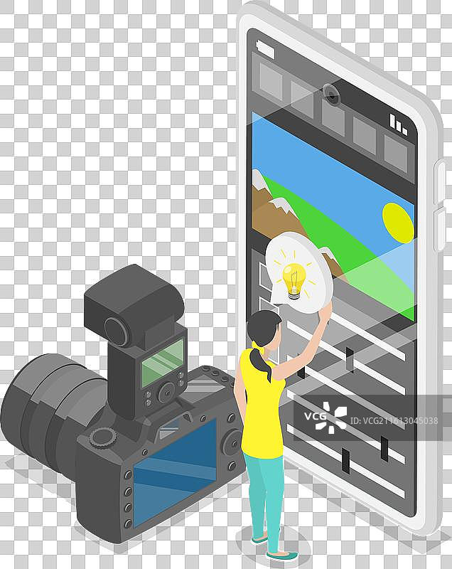 3D 等距平面图图片素材