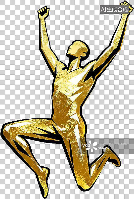 【AI数字艺术】成功得奖图片素材