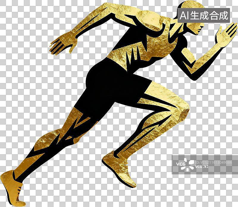 【AI数字艺术】跑步图片素材