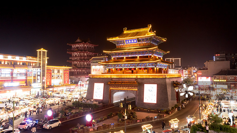 开封古城图片素材