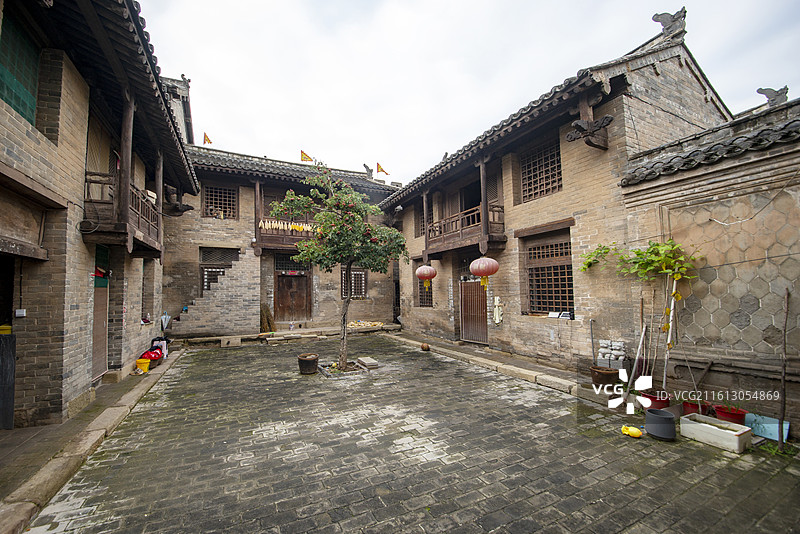 山西晋城沁水县窦庄古村落图片素材