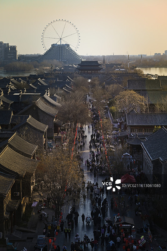 聊城光岳楼图片素材