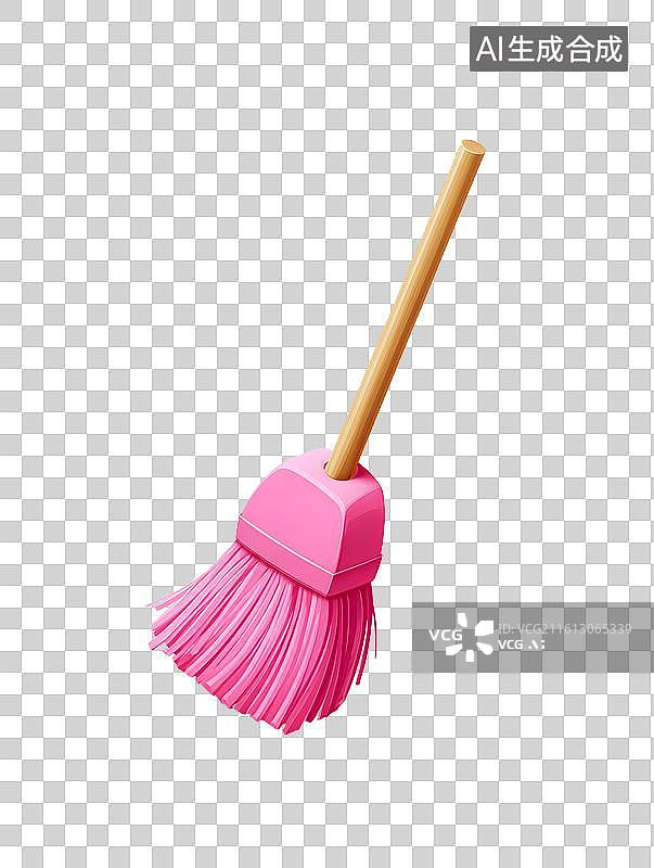 【AI数字艺术】一把卡通扫把图片素材