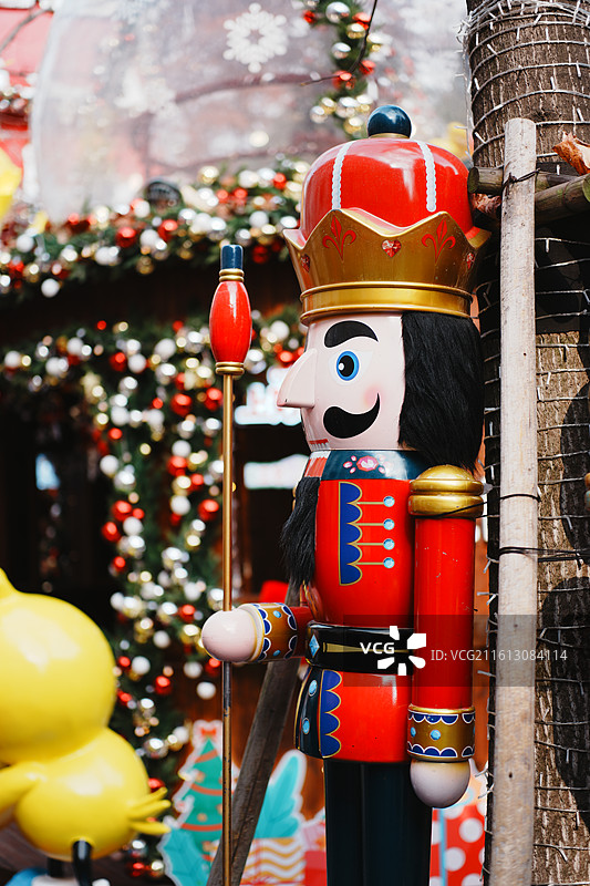 2025圣诞外滩源暖冬嘉年华胡桃夹子图片素材