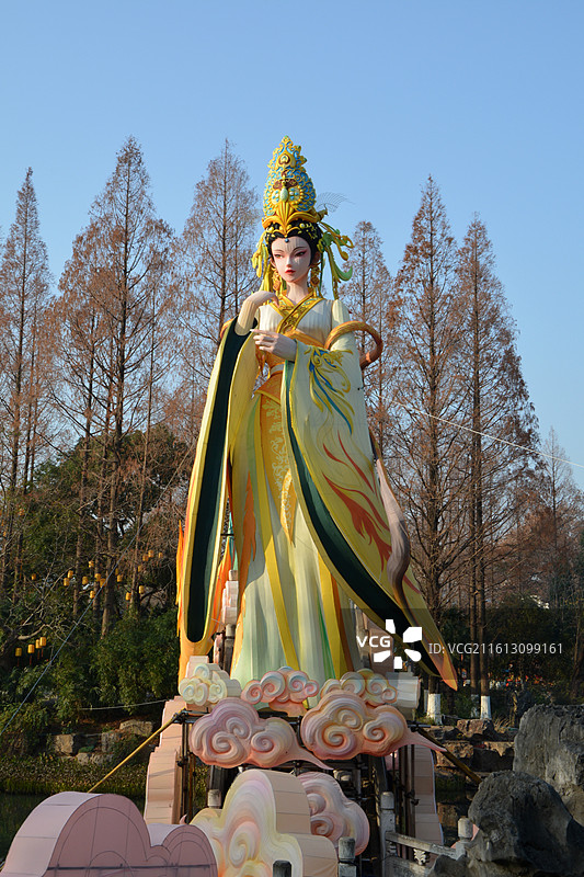 南京白鹭洲公园图片素材