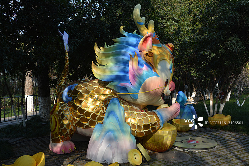 南京白鹭洲公园图片素材