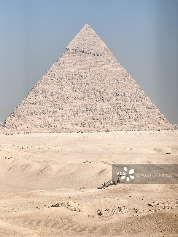 埃及开罗吉萨金字塔狮身人面像图片素材