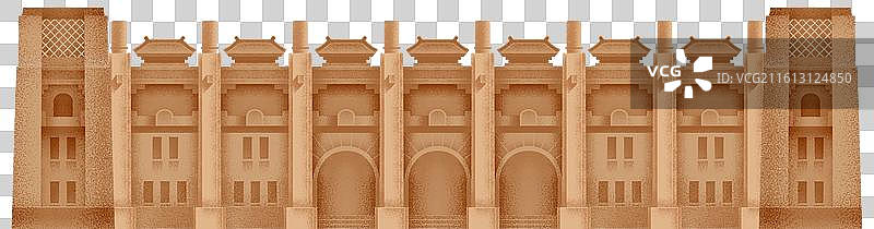 南京近代建筑中央体育场旧址图片素材