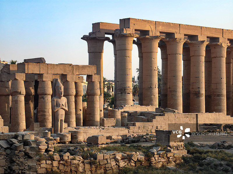 埃及卢克索帝王谷神庙图片素材