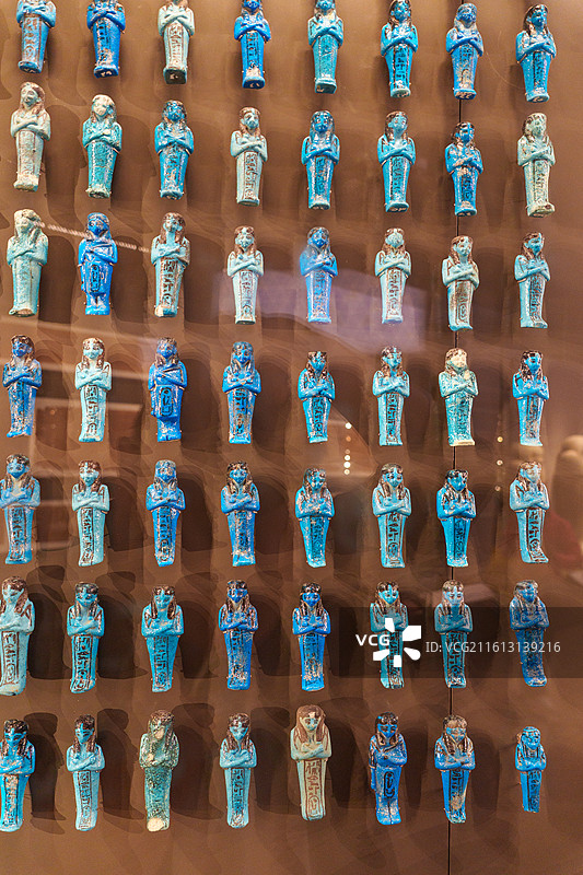 开罗大埃及博物馆里的文物图片素材