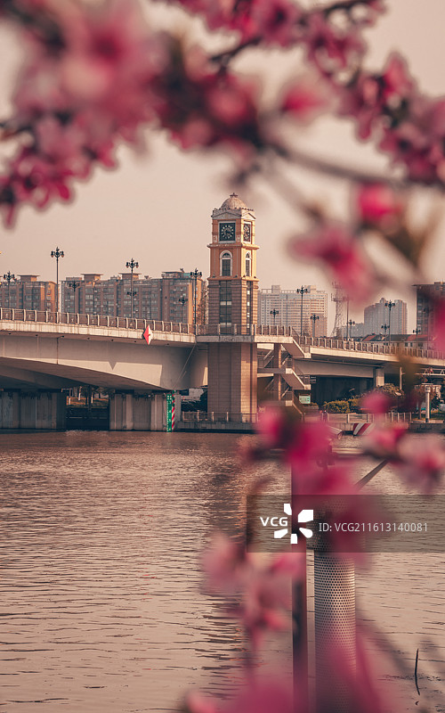 现代都市旅游景点景观游乐设施场图片素材