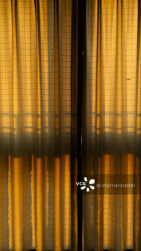 室内光比装修窗帘布艺软装饰背景4k特写图片素材