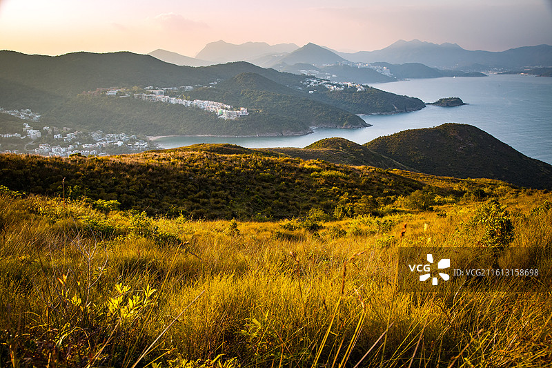 香港清水湾郊野公园龙虾湾郊游径山海风景图片素材