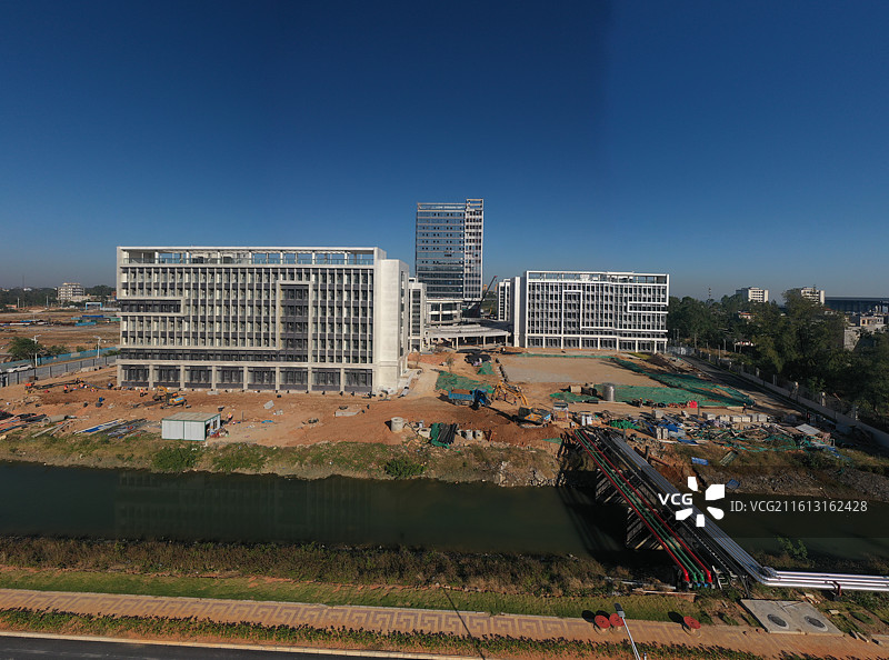 广西北海市铁山港区临港工业园区风景图片素材