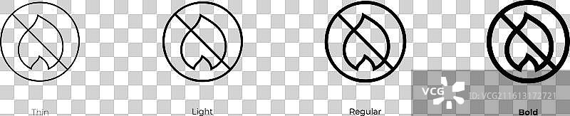 放大镜图标，细线，常规，规律图片素材