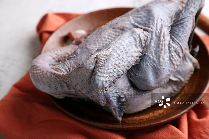 新鲜乌骨鸡图片素材