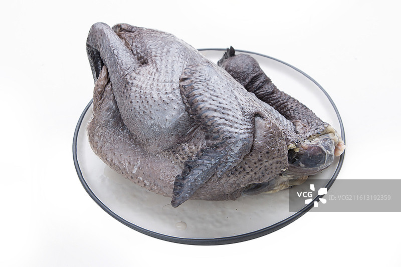 新鲜乌骨鸡图片素材