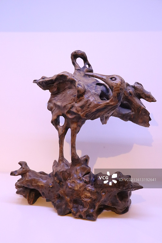 吉林市博物馆藏-匠心传承木雕工艺品图片素材