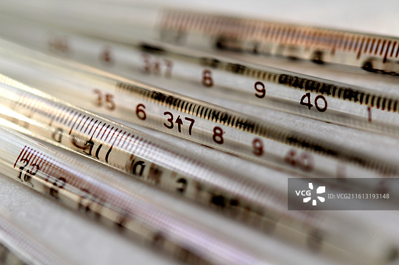 医用水银体温计图片素材