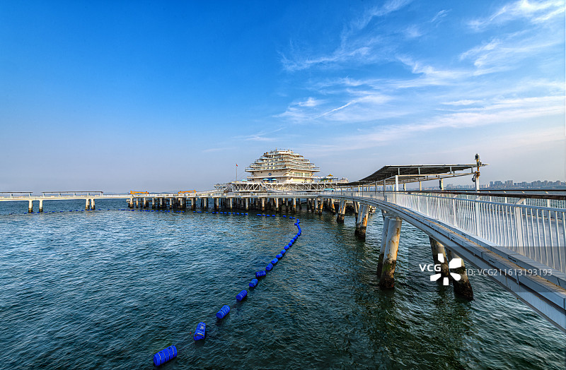 烟台山海海洋之星牧场图片素材