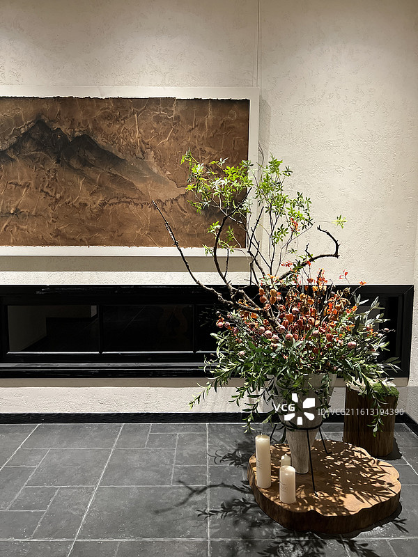 下午茶晚餐西餐休闲融合空间图片素材