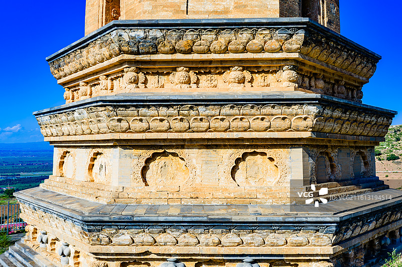 塔儿寺 河北 张家口 澍鹫寺塔图片素材