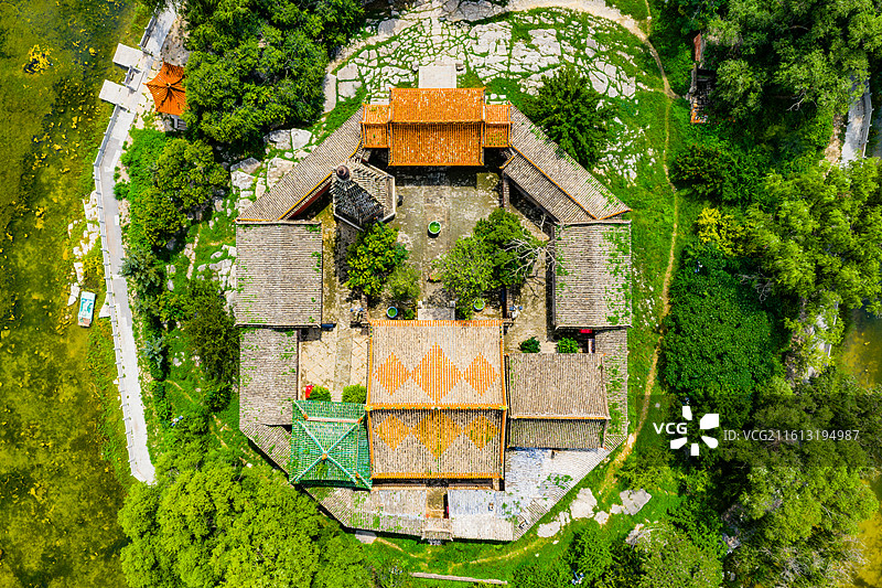 水神堂 山西 大同 广灵县 壶泉镇图片素材