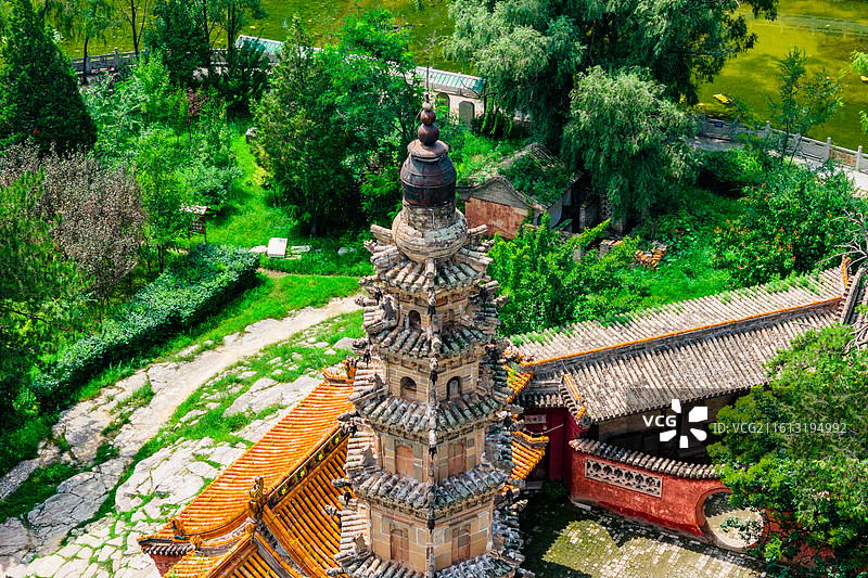 水神堂 山西 大同 广灵县 壶泉镇图片素材