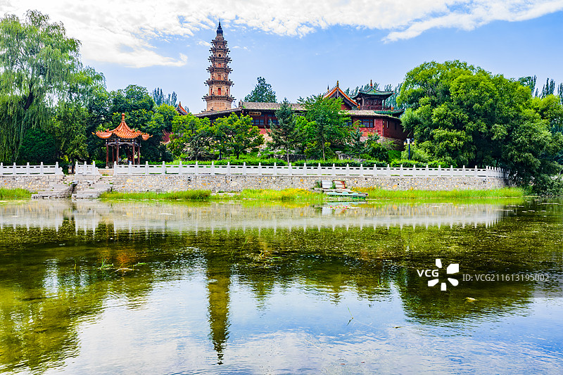 水神堂 山西 大同 广灵县 壶泉镇图片素材