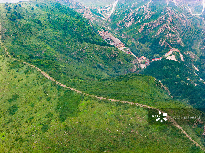 赵长城 北齐长城 长城图片素材