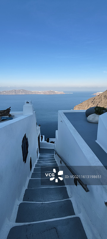 希腊圣托里尼岛～图片素材
