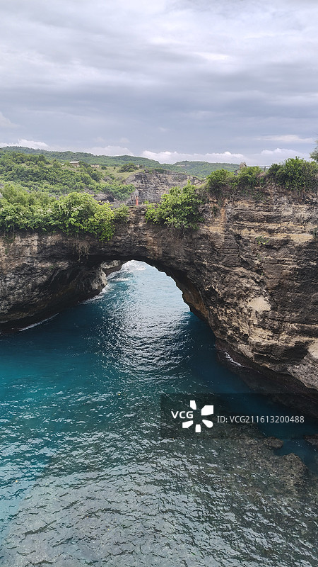 印度尼西亚佩尼达岛的风景图片素材
