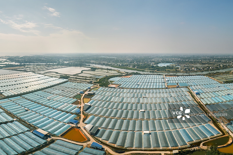 北海市南极对虾养殖场风光图片素材