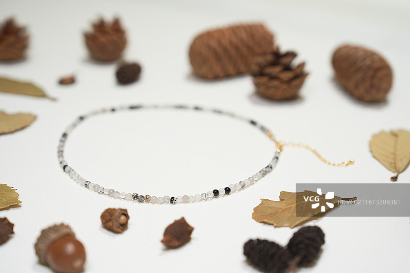 水晶项链图片素材