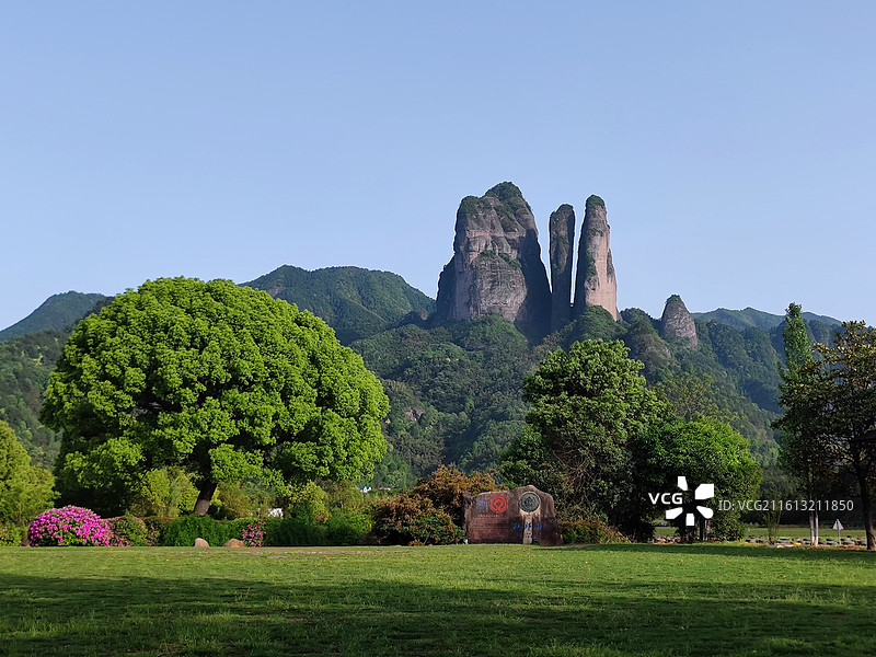 江郎山·春图片素材