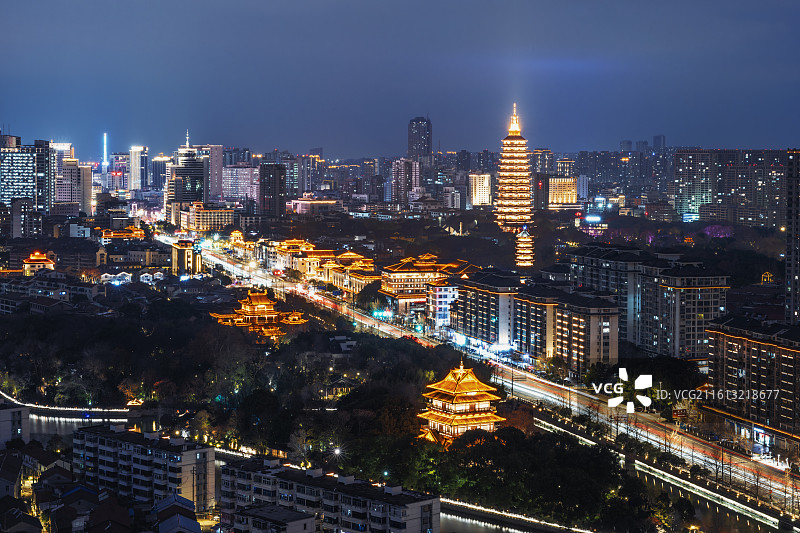 江苏常州天宁宝塔佛塔红梅公园文笔塔东坡园仰苏阁九华禅寺图片素材